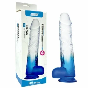 Dương Vật Giả Yeain Gắn Tường Trong Suốt ENDURO BLASTER Size Khủng 9.5 inch