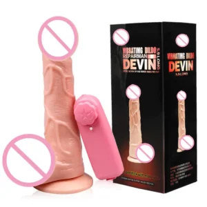 Dương Vật Giả Mini Devin 5.9'' Rung Cực Đỉnh, Mát Xa Cực Sướng