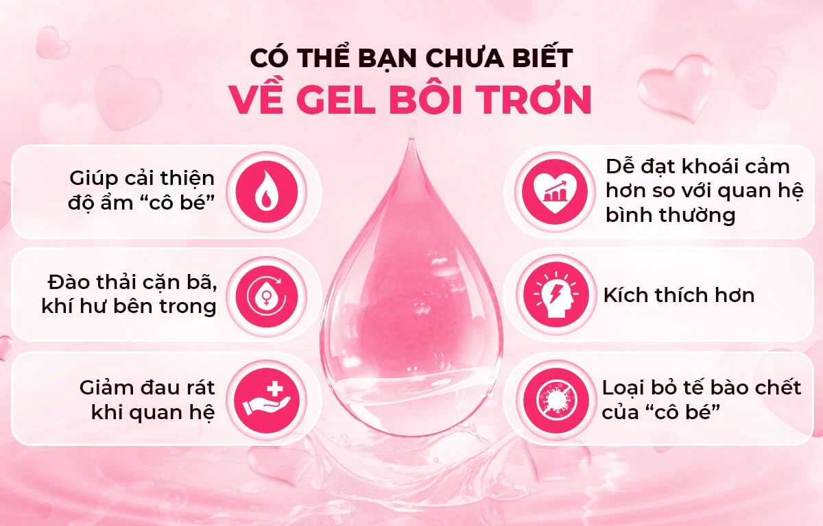 Gel Bôi Trơn Shell Love Pink Se Khít Âm Đạo Và Tăng Khoái Cảm Nữ Chai 50ml 15 co the ban chua biet ve gel boi tron 1 11zon