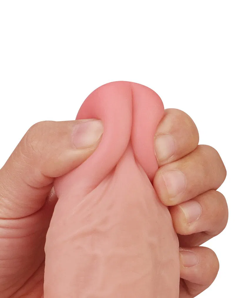 lovetoy sliding skin dildo 90 24 cm nude 04