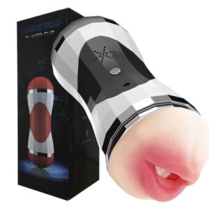 Cốc Âm Đạo Giả Double Head 2 Đầu Có Rung Và Rên