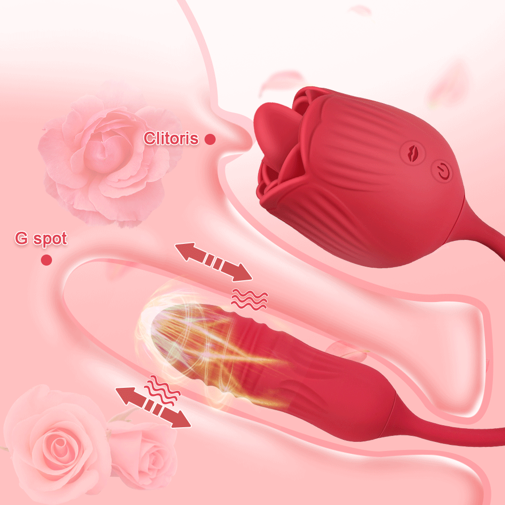 Trứng Rung Hoa Hồng Kèm Lưỡi Liếm Thụt Bí Mật Thăng Hoa Cho Mọi Cuộc Yêu 15 trung rung luoi liem hinh bong hong rung thut 10 che do sac dien 8687