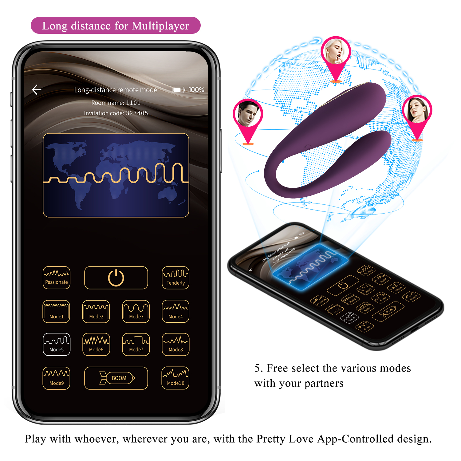 Trứng Rung Pretty Love August 12 Chế Độ Rung 36 BI 014582HP 1 20