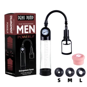 Máy Tập Tăng Kích Thước Dương Vật Penis Pump Có Đồng Hồ Áp Suất