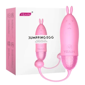 Trứng Rung Siêu Kích Thích Yeain Tai Thỏ Với 10 Chế Độ Rung