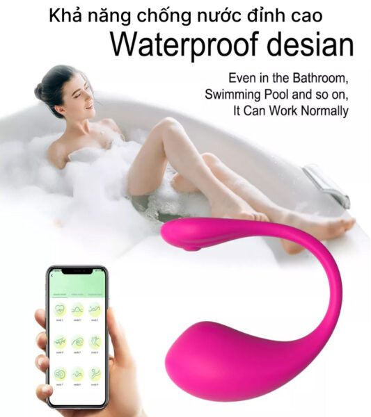 trung rung tinh yeu jumping dieu khien qua app kha nang chong nuoc