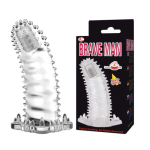 Bao Cao Su Đôn Dên Brave Man Gai Rung Đầu Tăng Kích Thước