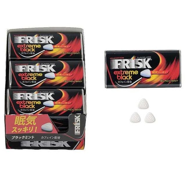 Kẹo Ngậm Bạc Hà The Mát Frisk Extreme Black Mint 45 viên 3 Kẹo Ngậm Bạc Hà The Mát Frisk Extreme Black Mint 45 viên