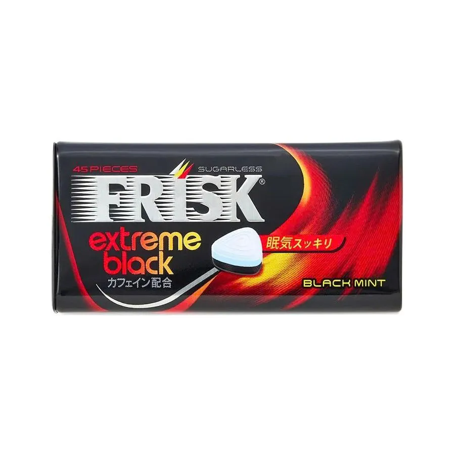 Kẹo Ngậm Bạc Hà The Mát Frisk Extreme Black Mint 45 viên 1 Kẹo Ngậm Bạc Hà The Mát Frisk Extreme Black Mint 45 viên