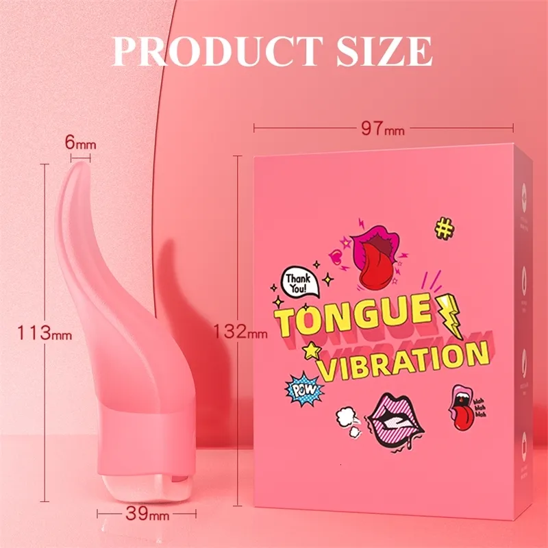 Lưỡi Rung Massa Tongue Kích Thích Âm Vật 6 Lưỡi Rung Massa Tongue Kích Thích Âm Vật