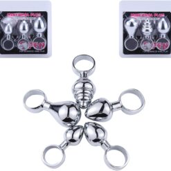 Bộ 3 Cái Plug Phích Cắm Hậu Môn Bằng Inox