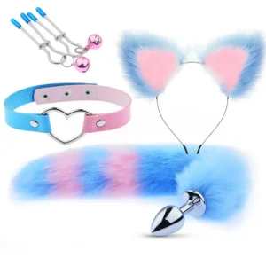 Bộ Hóa Trang Thành Bé Cáo Nhiều Màu