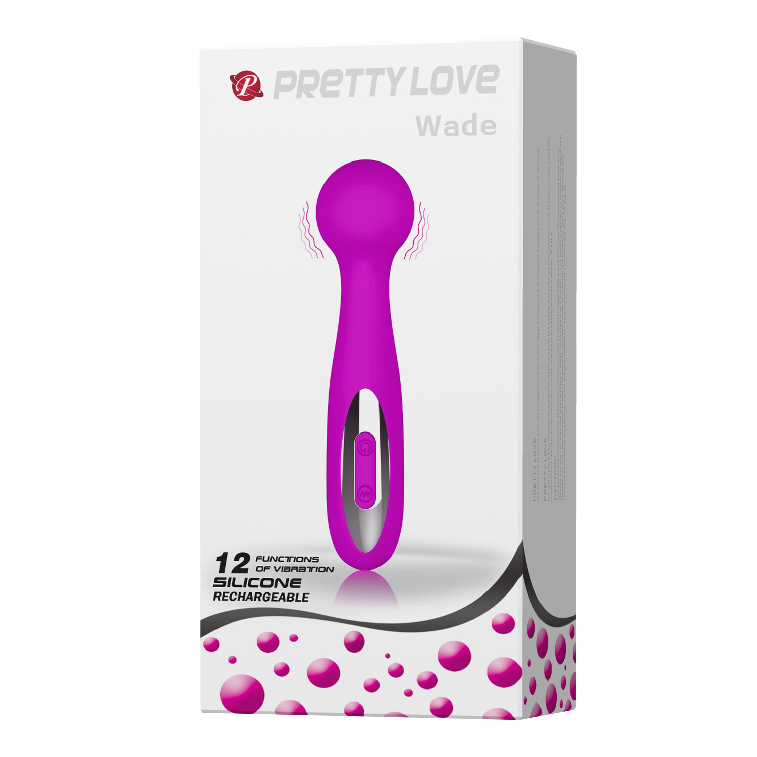 Chày Rung Massage Hỗ Trợ Tăng Khoái Cảm Nam Nữ Rung Đầu To Tròn Pretty Love Wade 9 Chày Rung Massage Hỗ Trợ Tăng Khoái Cảm Nam Nữ Rung Đầu To Tròn Pretty Love Wade