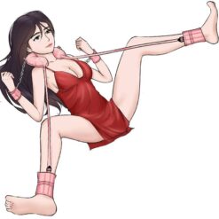 Bộ Đồ Bạo Dâm Khóa Chân Tay Cổ Có Đệm Cực Thích