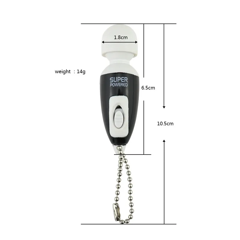 Chày Rung Tình Yêu Mini Móc Khóa 1 Đầu Massage Điểm G Giá Rẻ 15 Jumping Egg Wand Massager Keychain Vibrator for Women Masturbation 5
