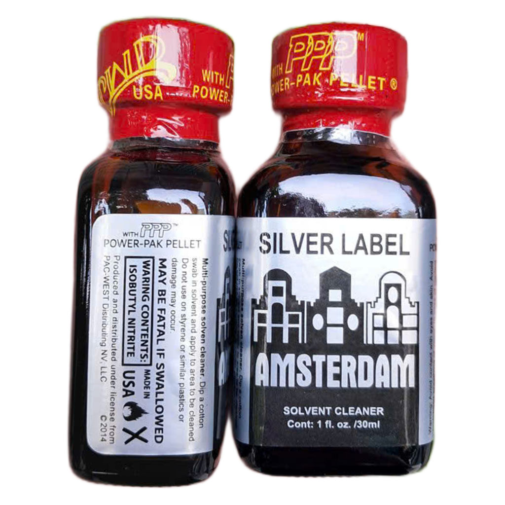 Popper Amsterdam Silver Label 30ml 1 Popper Amsterdam Silver Label 30ml