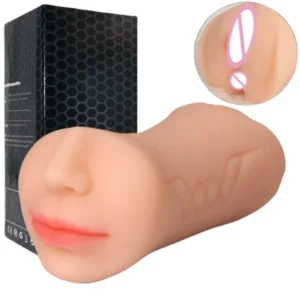Âm Đạo Giả SIlicon Hai Đầu Mini Đa Năng Cho Nam