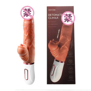Dương Vật Giả Detonate Climax Cầm Tay Rung Thụt Sưởi Ấm Tự Động Lưỡi Liếm