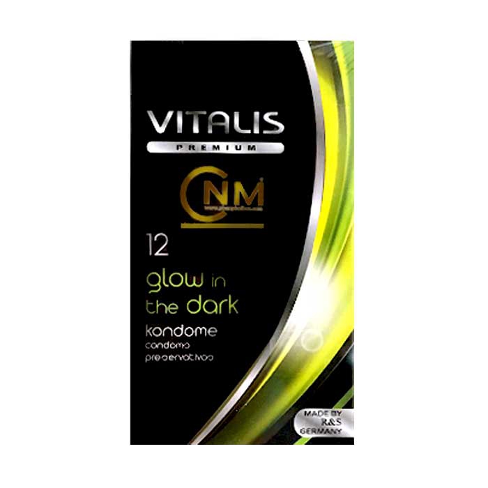 Bao Cao Su Vitalis Glow In The Dark 53mm Siêu Mỏng 4 Bao Cao Su Vitalis Glow In The Dark 53mm Siêu Mỏng
