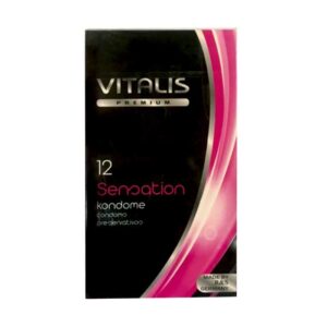 Bao Cao Su Vitalis Sensation Nhiều Gel, Kéo Dài Thời Gian 11 bao cao su vitalis senation hop 12 cai 1