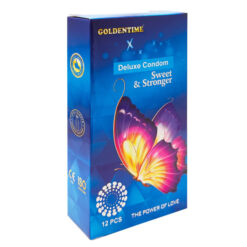 Bao Cao Su Có Gai Goldentime Sweet And Stronger Xanh - Hộp 12 Chiếc