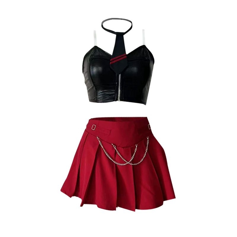 Váy Cosplay Thư Ký Đỏ Đen Đồ Ngủ Quyến Rũ 6 8aed7f7b ee74 40f3 a568 89bda5ae7858