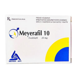 Thuốc Cường Dương Meyerafil 10 Tadalafil 10mg - Vỉ 4 Viên