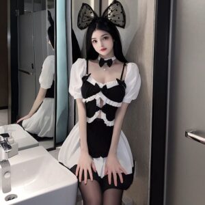 Váy Cosplay Nàng Hầu Đồ Ngủ Quyến Rũ