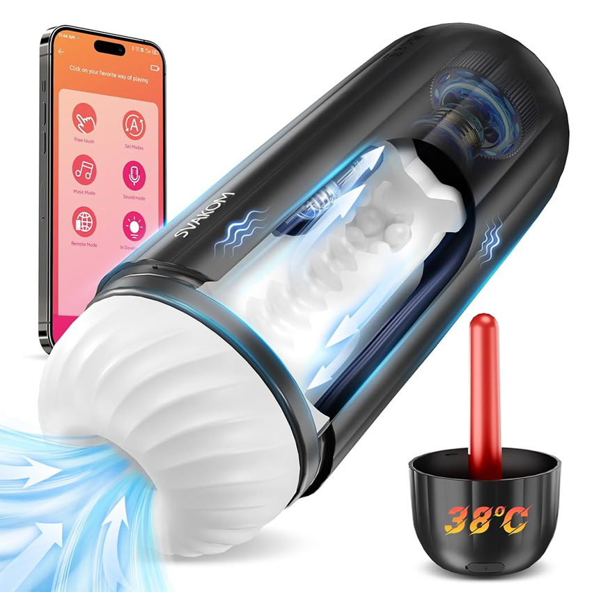 Máy Thủ Dâm Svakom Sam Neo 2 Pro – Co Bóp – Bú Mút – Sưởi Ấm – Điều Khiển Qua APP 17 dung cu thu dam cao cap svakom sam neo pro 2