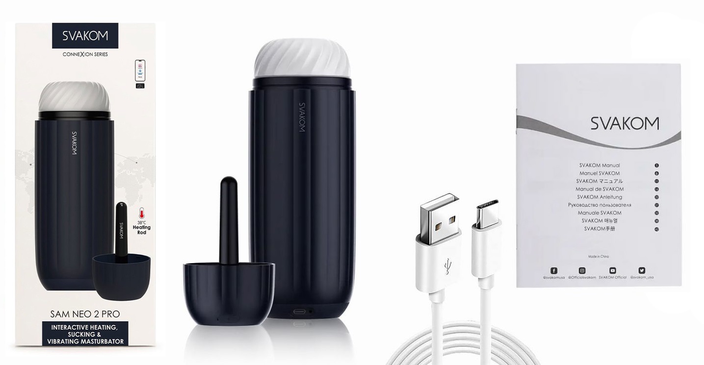 Máy Thủ Dâm Svakom Sam Neo 2 Pro – Co Bóp – Bú Mút – Sưởi Ấm – Điều Khiển Qua APP 24 may thu dam cho nam rung mut co suoi am svakom sam neo 2 pro shop adam 11