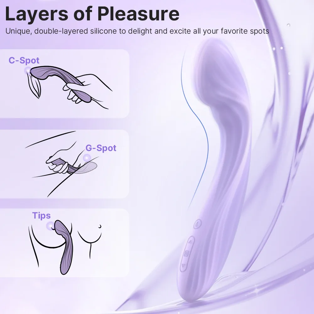 Máy Rung 2 Đầu Svakom Margot Sưởi Ấm Kích Thích G-Spot Điều Khiển App 7 Máy Rung 2 Đầu Svakom Margot Sưởi Ấm Kích Thích G-Spot Điều Khiển App