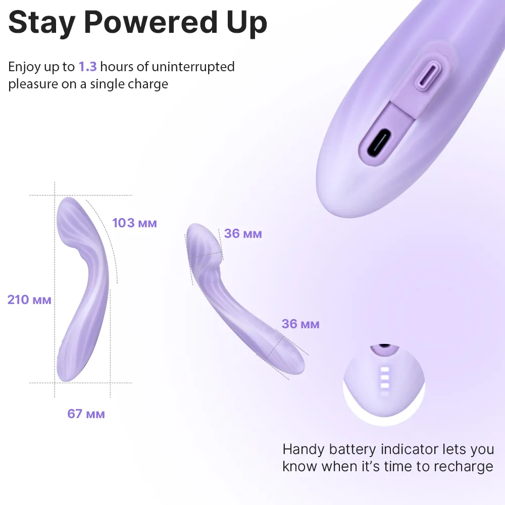 Máy Rung 2 Đầu Svakom Margot Sưởi Ấm Kích Thích G-Spot Điều Khiển App 8 Máy Rung 2 Đầu Svakom Margot Sưởi Ấm Kích Thích G-Spot Điều Khiển App