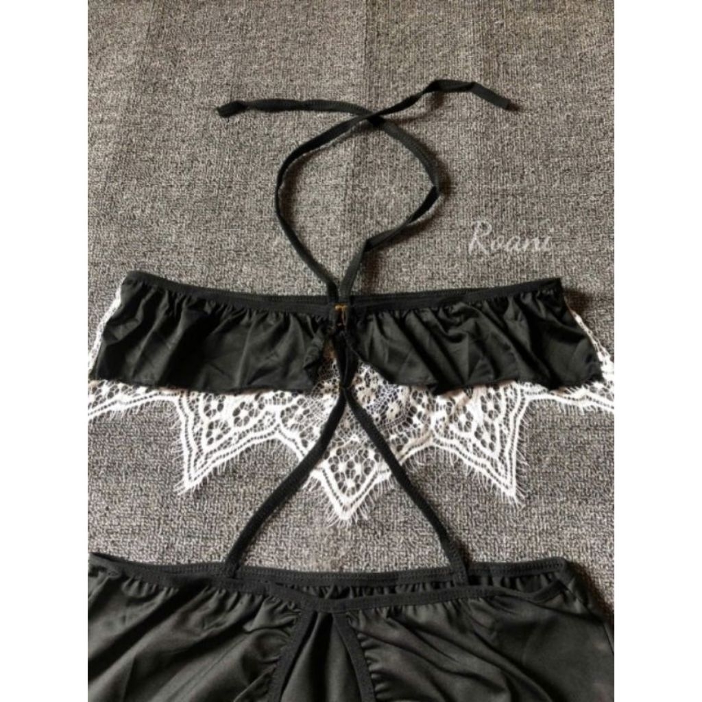 Váy Cosplay Thư Ký Phối Ren Quyến Rũ 4 Váy Cosplay Thư Ký Phối Ren Quyến Rũ