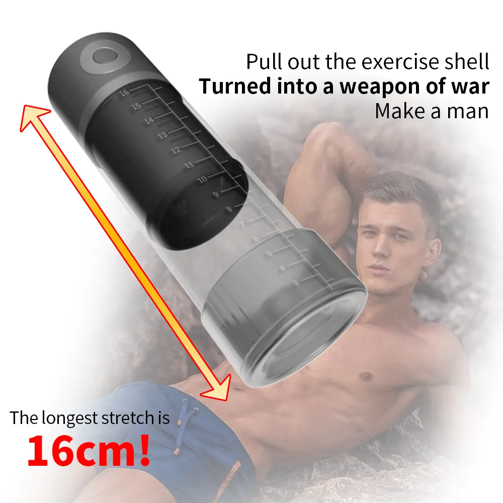 Máy Massage Dương Vật Yeain Man PowerUp 10 Chế Độ Hút Xoay Kép 2 Máy Massage Dương Vật Yeain Man PowerUp 10 Chế Độ Hút Xoay Kép