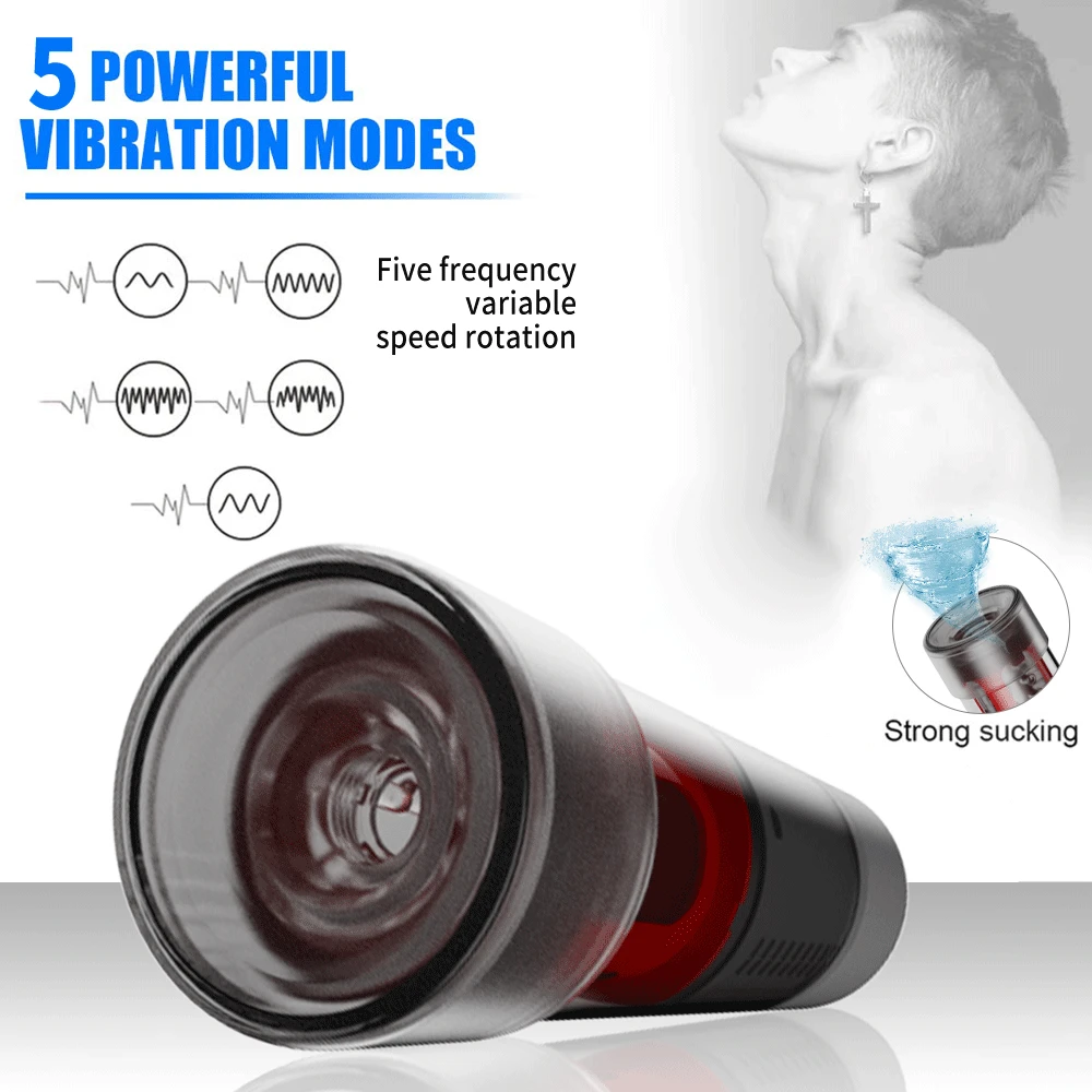 Máy Massage Dương Vật Yeain Man PowerUp 10 Chế Độ Hút Xoay Kép 25 fully automatic vagina masturbator for men rotary pinch suction machine sexe homme masturbardor masculino automatico succion18 14989a21 21d2 4612 9876 0530e6b5d532