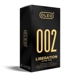 Bao Cao Su Oleo 0.02 Liberation Siêu Mỏng Nhiều Gel - Hộp 10 Cái