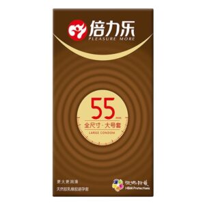 Bao Cao Su HBM 55mm Large , Size Lớn, Siêu Mỏng Hộp 10 Cái