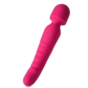 Chày Rung 2 Đầu Tỏa Nhiệt 39.5°C: Silicone Mềm Dẻo Linh Hoạt Kích Thích Điểm G & Âm Vật