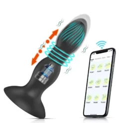 Plug Rung Thụt GS463 Máy Massage Tuyến Tiền Liệt Điều Khiển App Bluetooth