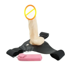 Dương Vật Giả Dây Đeo Có Rung Cho Cặp Đôi Lesbian