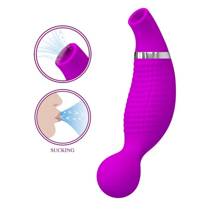 Máy Rung Bú Âm Vật Pretty Love Pecker: 12 Chế Độ Rung + 12 Chế Độ Hút Khoái Cảm Kép 24 s l1600 1 1