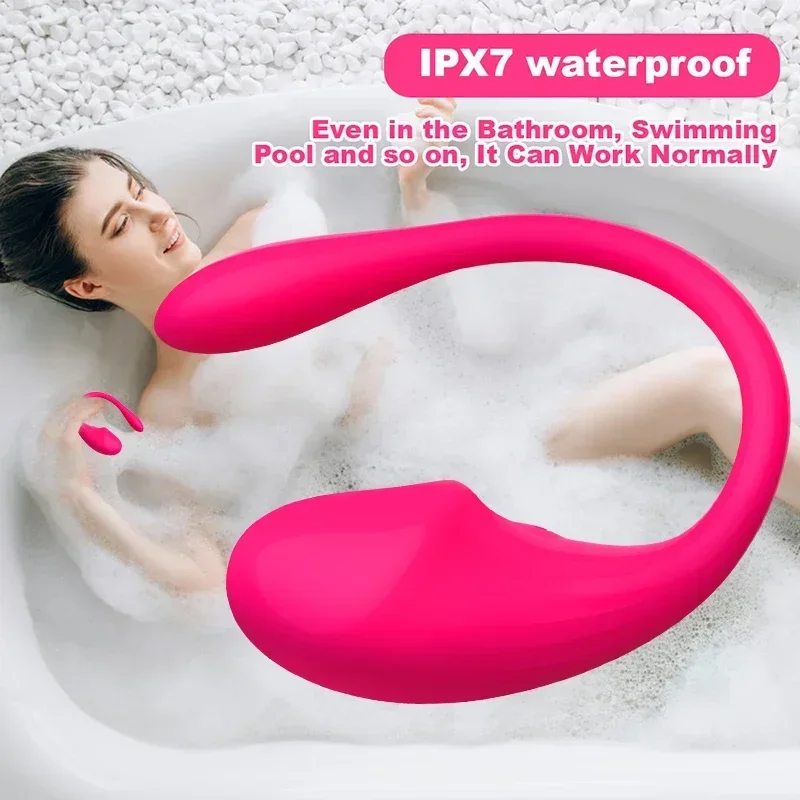 Trứng Rung Kết Nối Bluetooth Điều Khiển APP Massage Điểm G 7 Trứng Rung Kết Nối Bluetooth Điều Khiển APP Massage Điểm G