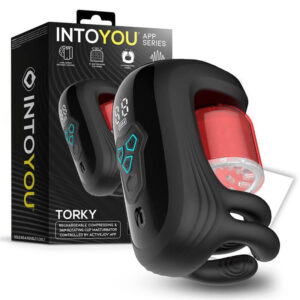 Máy Massage Nam INTOYOU Torky Rảnh Tay Động Cơ Kép Nén & Xoay