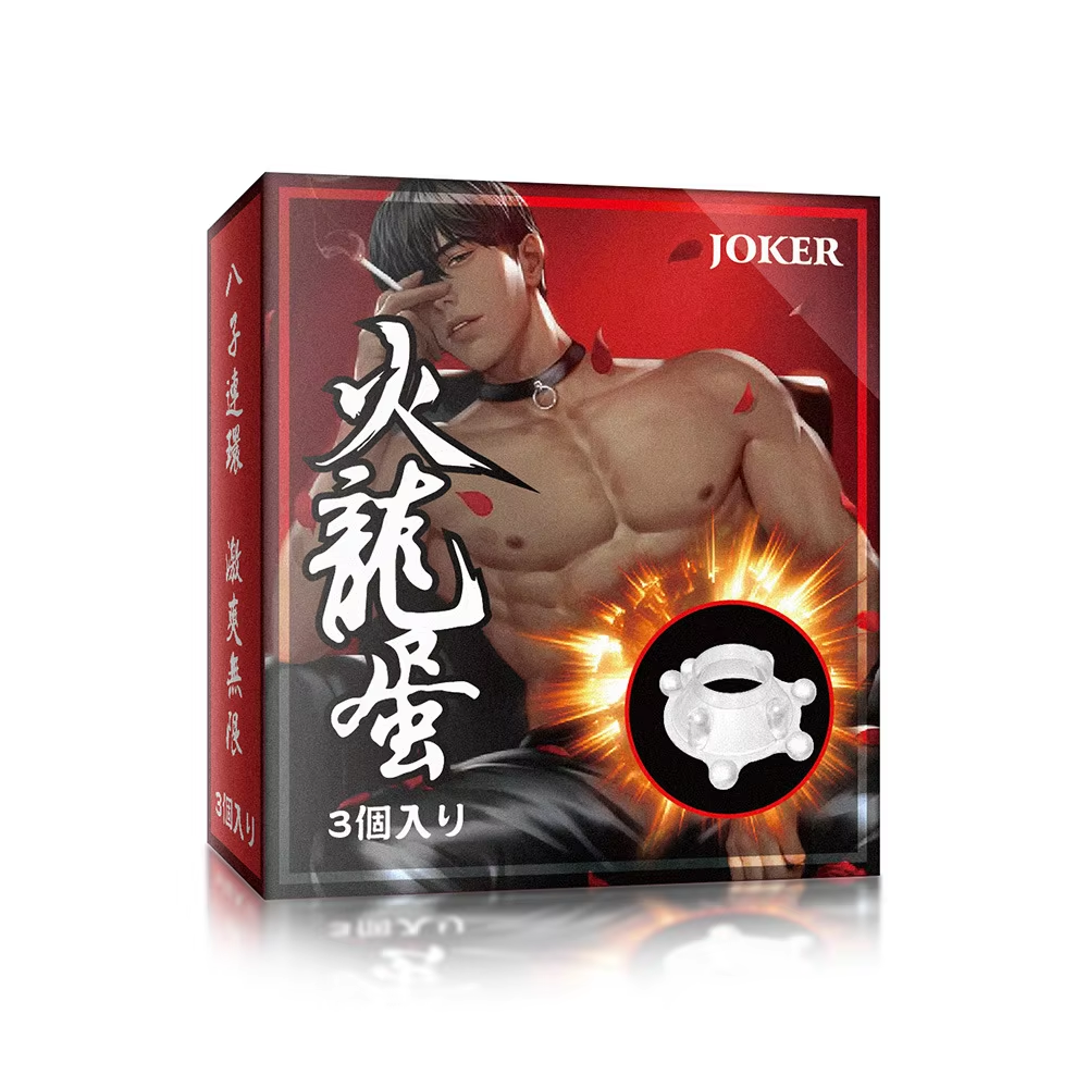 Vòng Đeo Dương Vật Gắn Bi JOKER PHELAN – Hộp 3 Chiếc 5 Vòng Đeo Dương Vật Gắn Bi JOKER PHELAN – Hộp 3 Chiếc