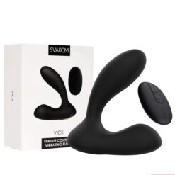 SVAKOM Vick Dụng Cụ Tình Dục Hậu Môn 2 Động Cơ Rung Điều Khiển Từ Xa