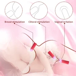 YEAIN MinivibratorstimulateorgrasmBurstcolorjumpeggVaginalclitoralvibrationmassager3