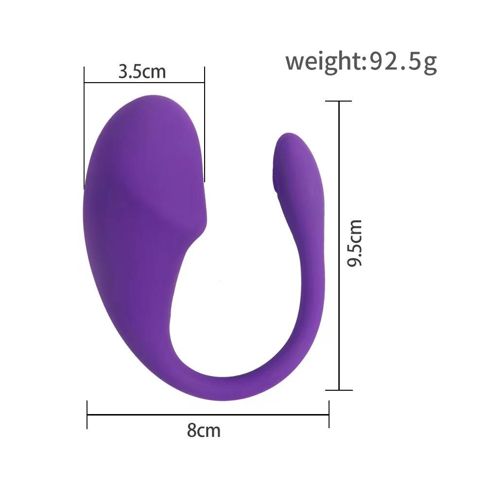 Trứng Rung Kết Nối Bluetooth Điều Khiển APP Massage Điểm G 3 Trứng Rung Kết Nối Bluetooth Điều Khiển APP Massage Điểm G