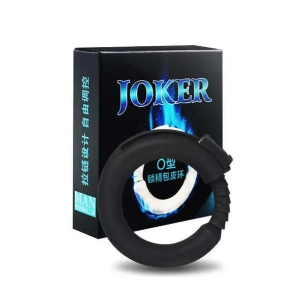 Vòng Đeo Dương Vật Kéo Dài Thời Gian Joker O 2 no brand joker cock ring adjustable size o ring delay masturbasi sextoys full08