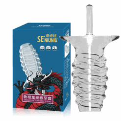 Bao Cao Su Đôn Dên Hở Đầu Có Quai Đeo Chống Tuột Cuộn Sóng Wolf's Fang