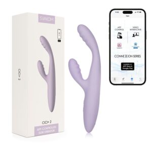 Máy Rung Kích Thích Điểm G Svakom Cici Plus 2, Sưởi Ấm 38°C, Điều Khiển App